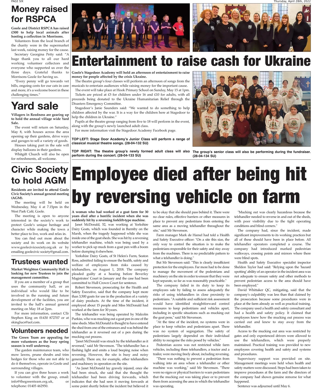 Goole Times Preview Pages