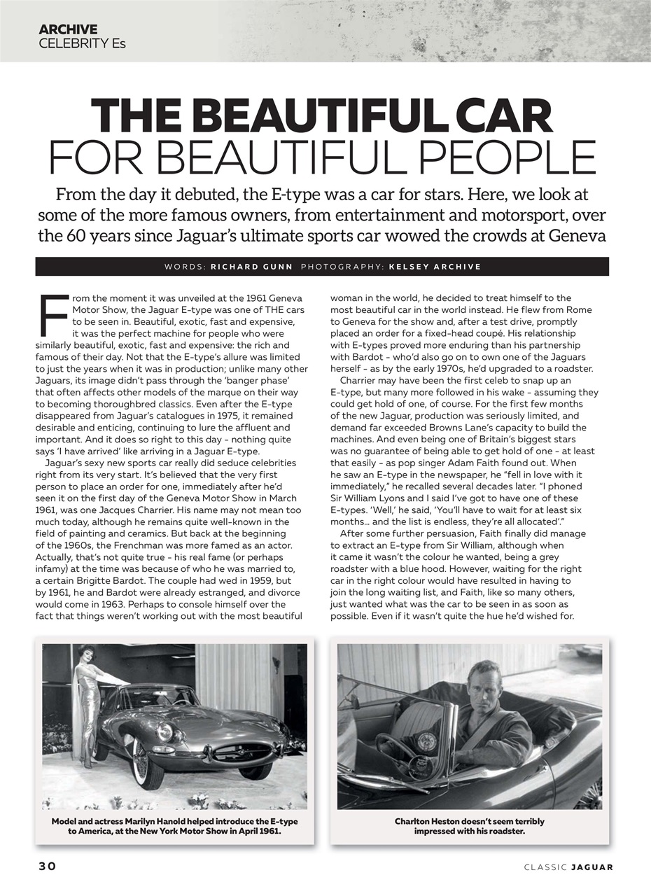 Classic Jaguar Preview Pages