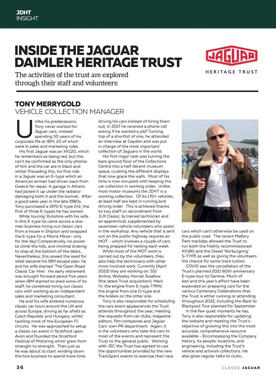 Classic Jaguar Preview Pages