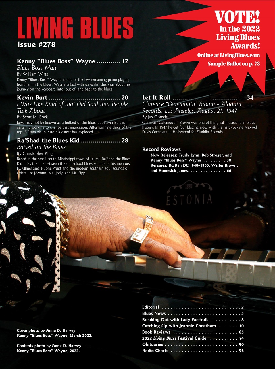 Living Blues Preview Pages