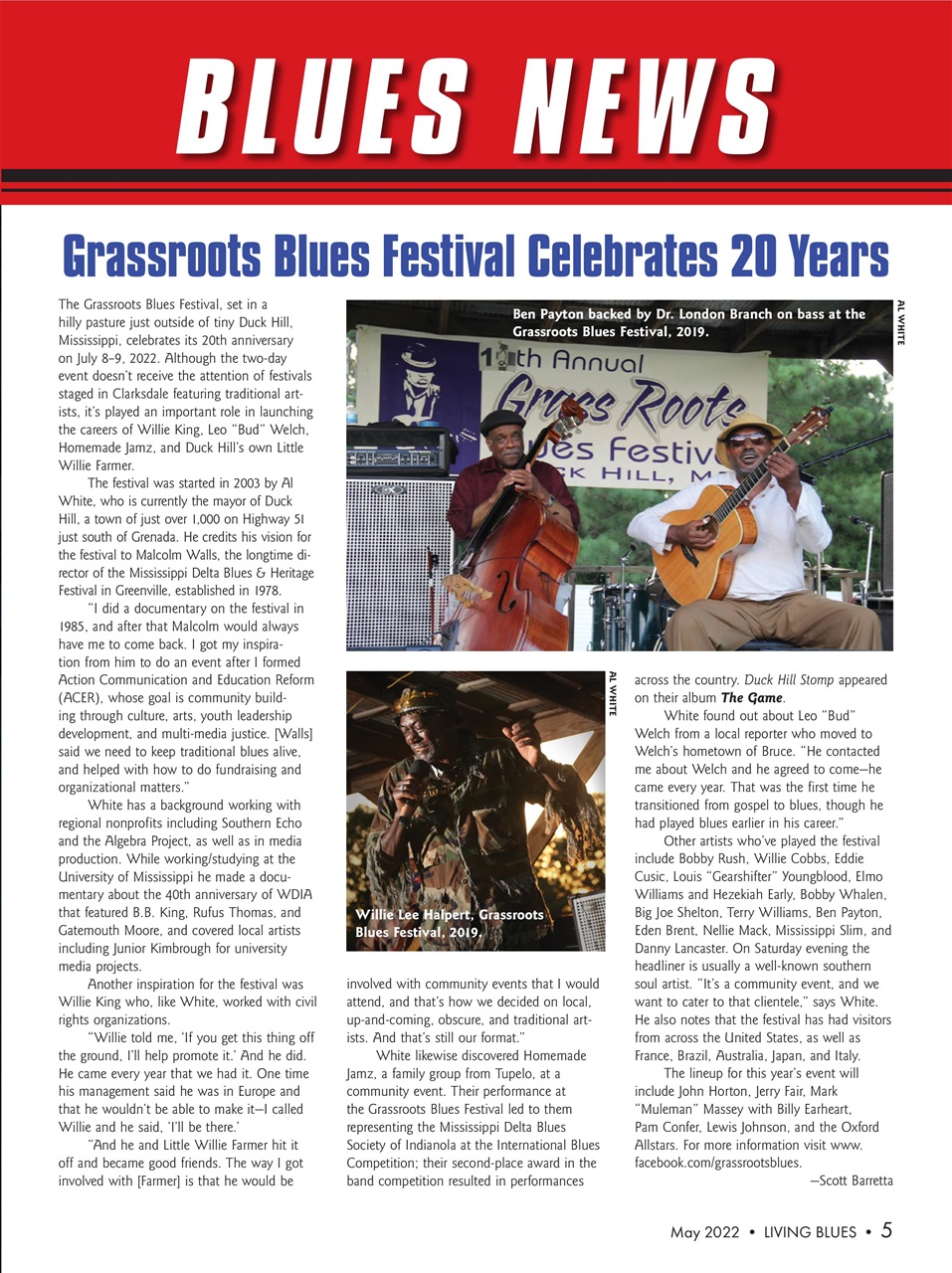 Living Blues Preview Pages