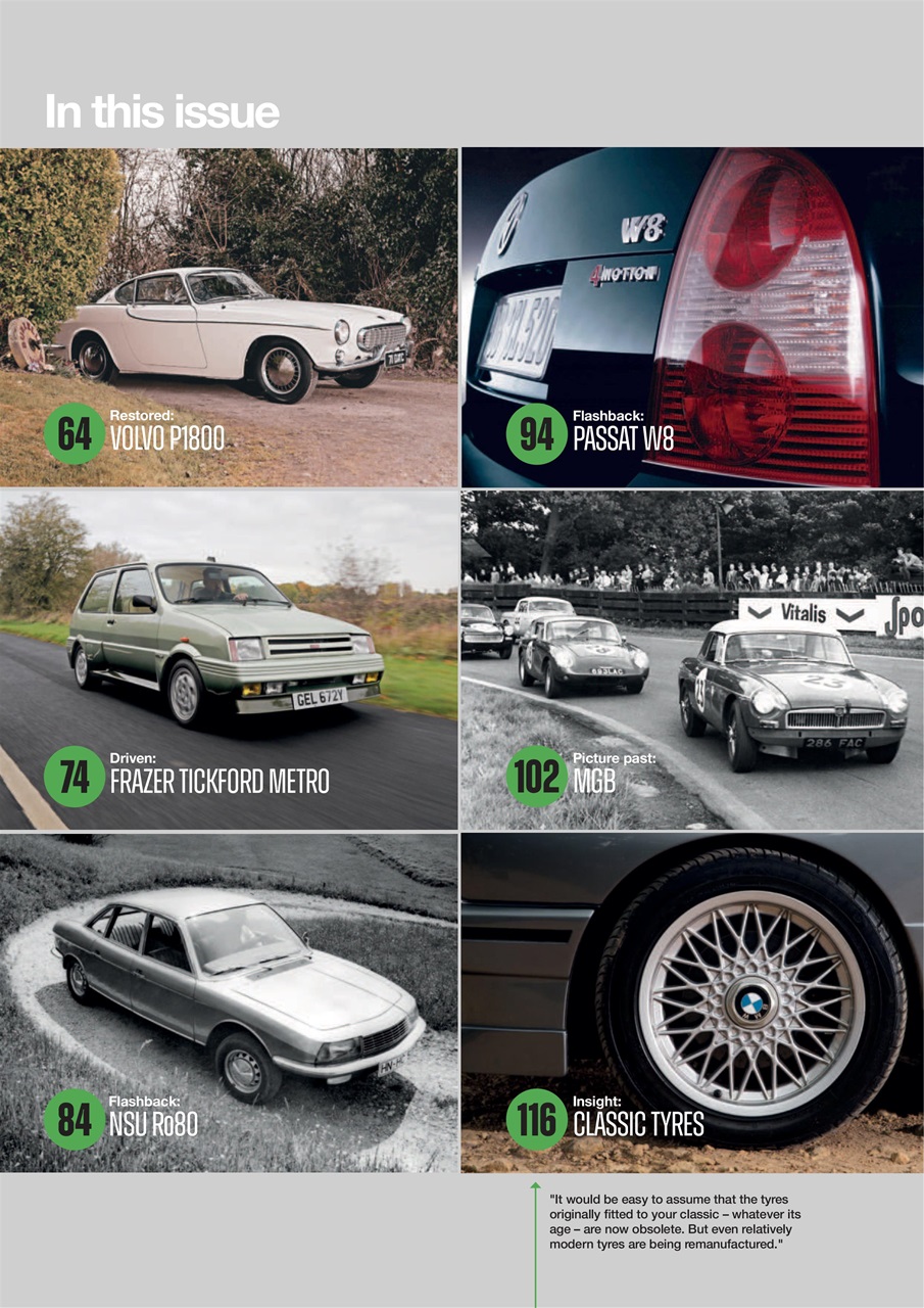 Classic Retro Modern Magazine Preview Pages