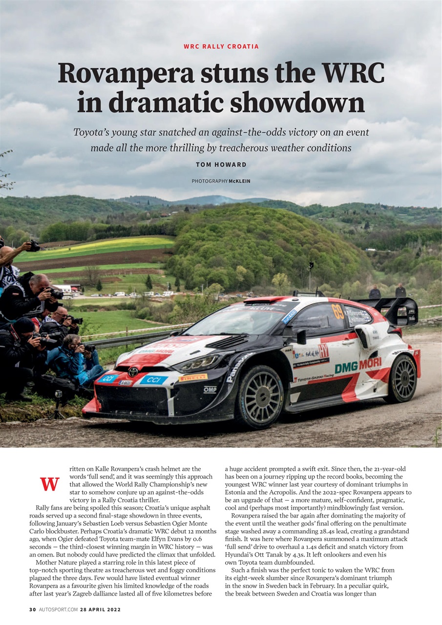 Autosport Preview Pages