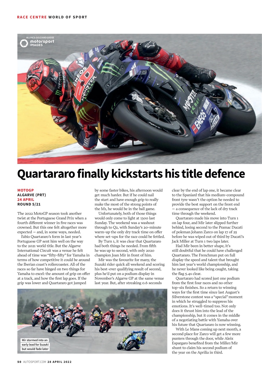 Autosport Preview Pages