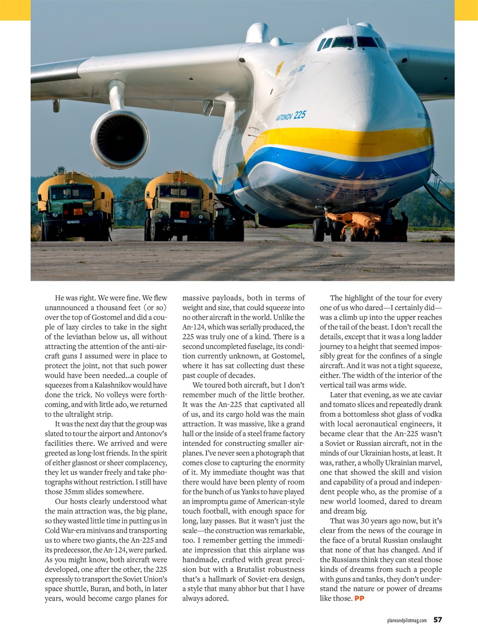 Plane & Pilot Preview Pages