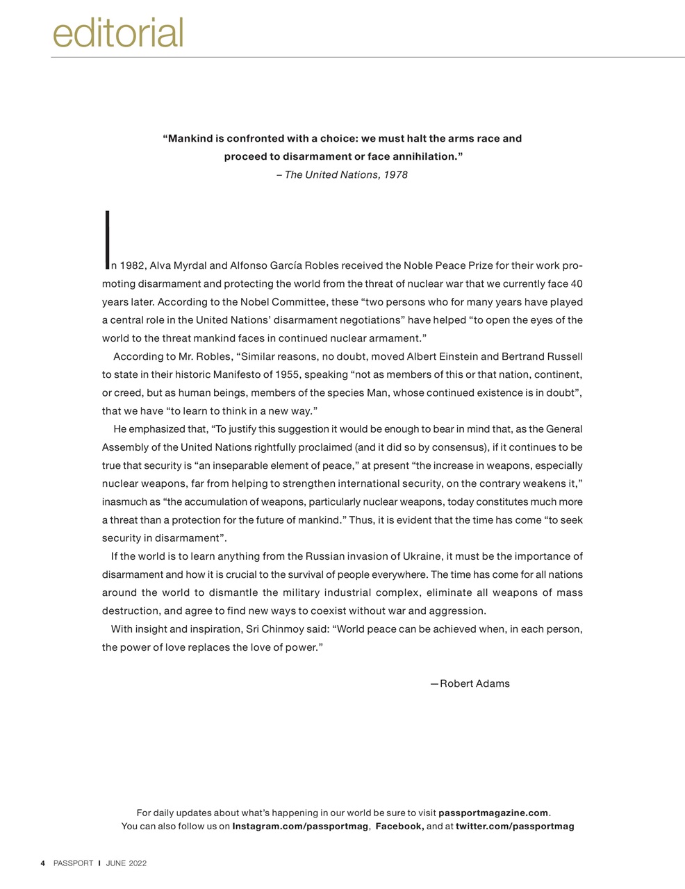 Passport Preview Pages