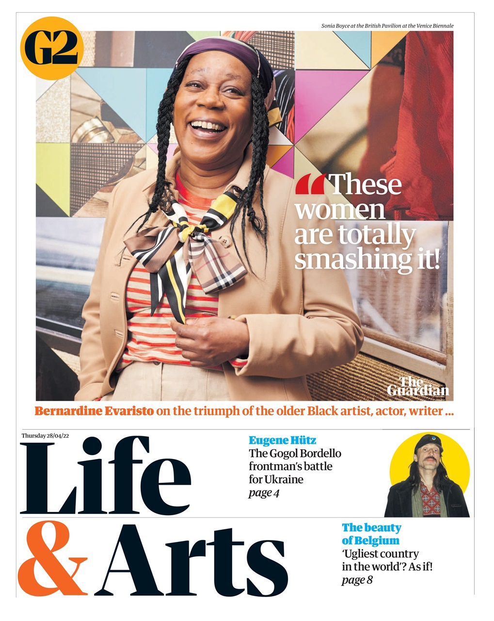 The Guardian Newspaper Preview Pages