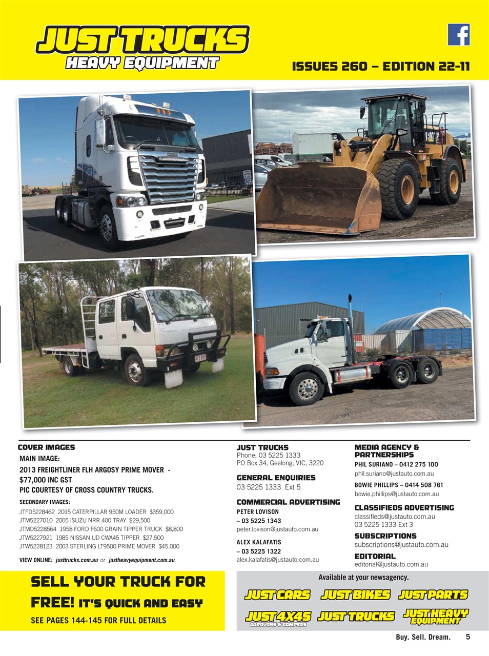 JUST TRUCKS Preview Pages