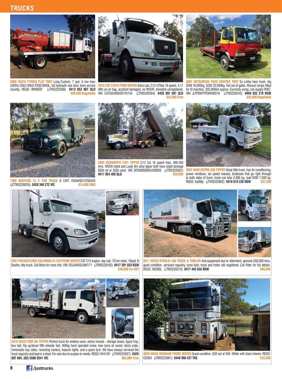 JUST TRUCKS Preview Pages