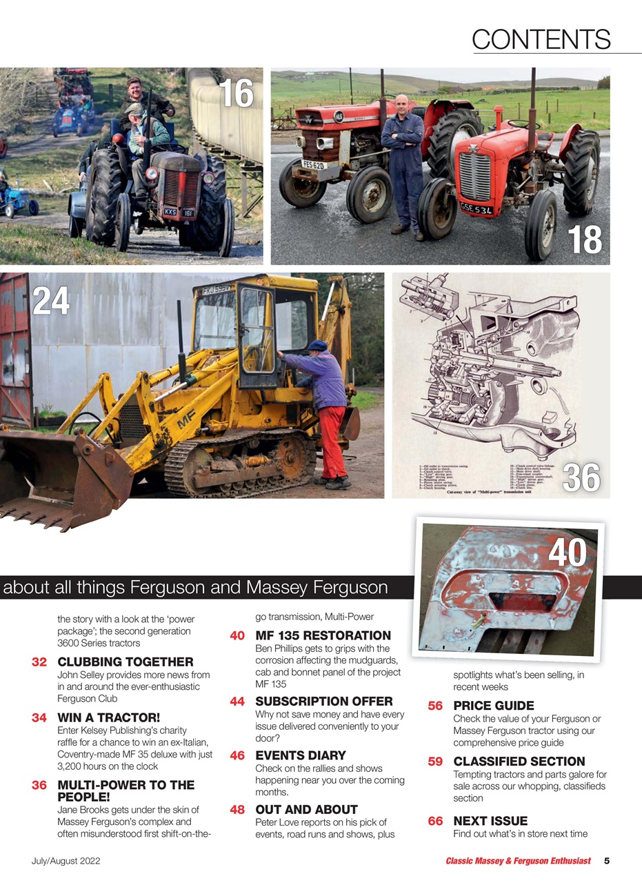 Classic Massey Preview Pages