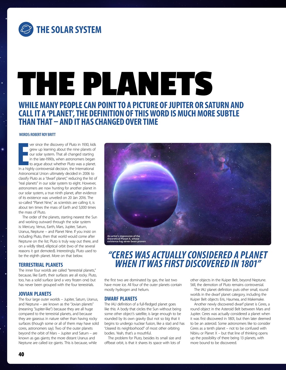 All About Space Bookazine Preview Pages