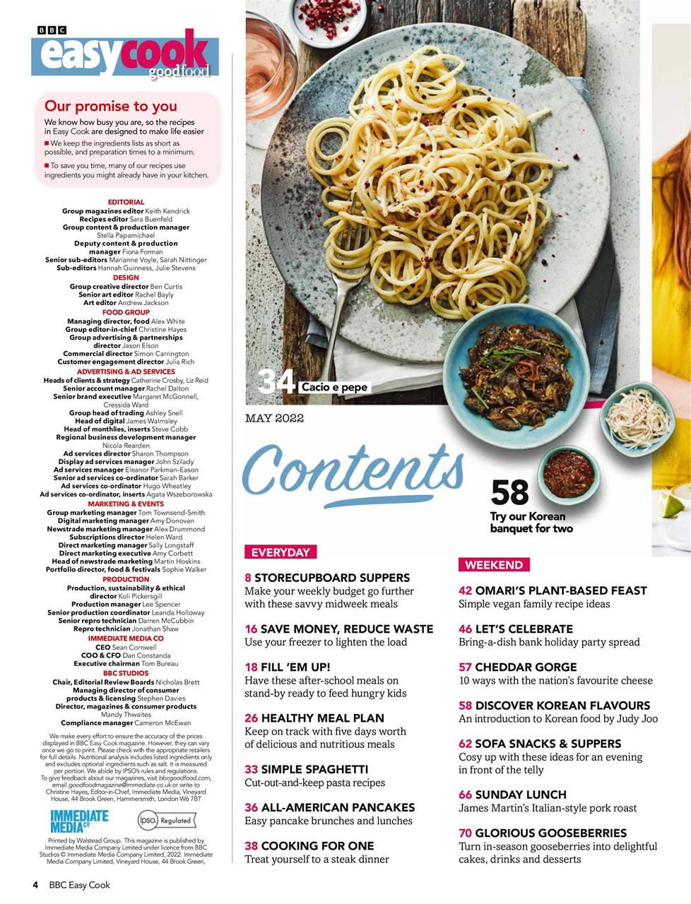 Easy Cook Magazine Preview Pages
