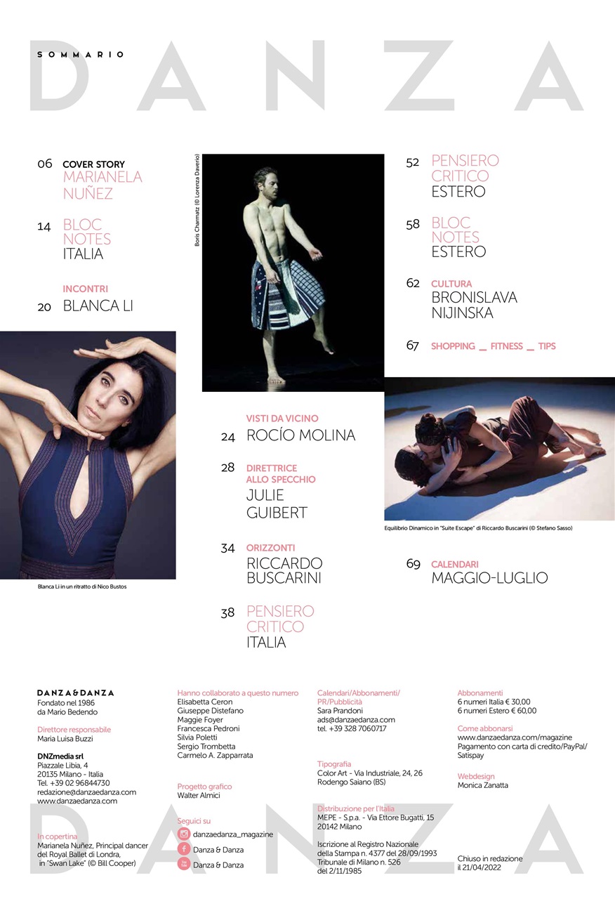 DANZA&DANZA Preview Pages