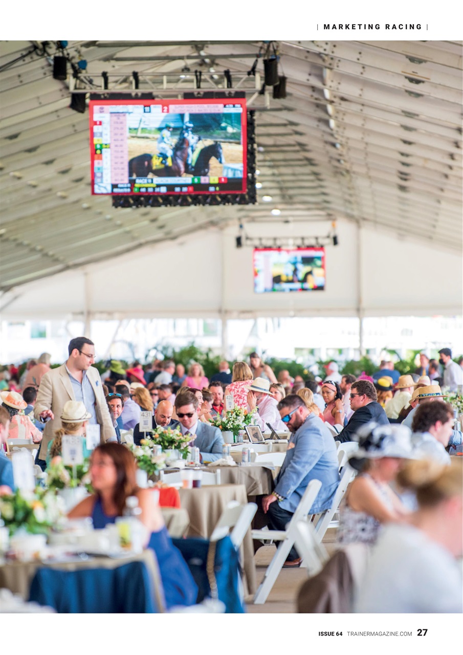 North American Trainer Magazine - horse racing Preview Pages