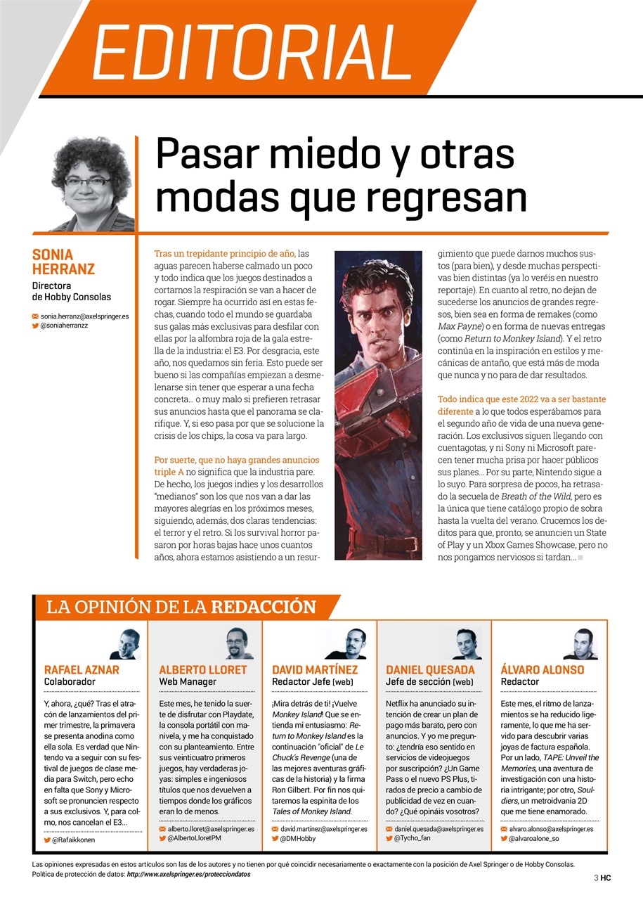 Hobby Consolas Preview Pages