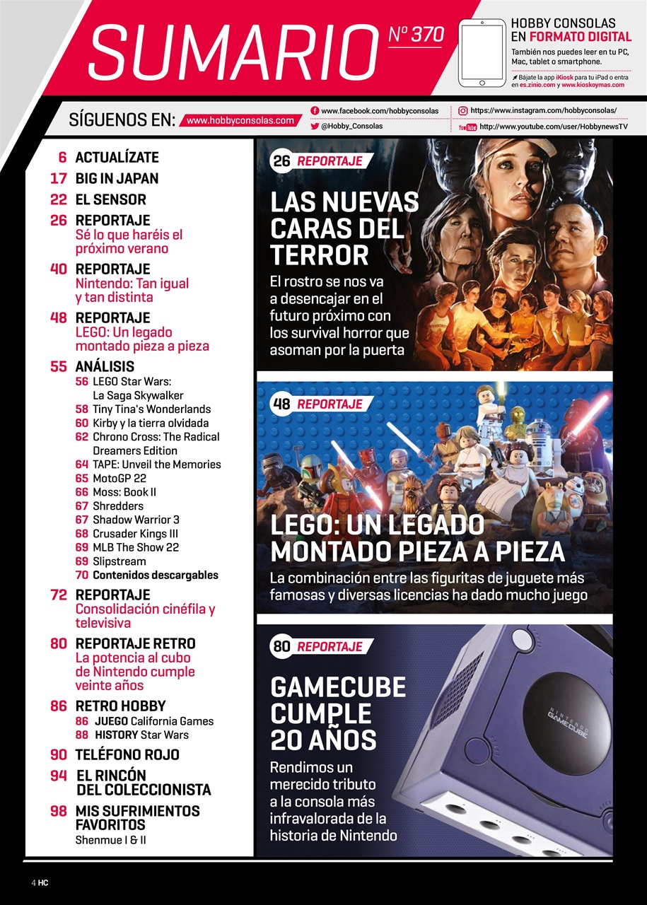 Hobby Consolas Preview Pages