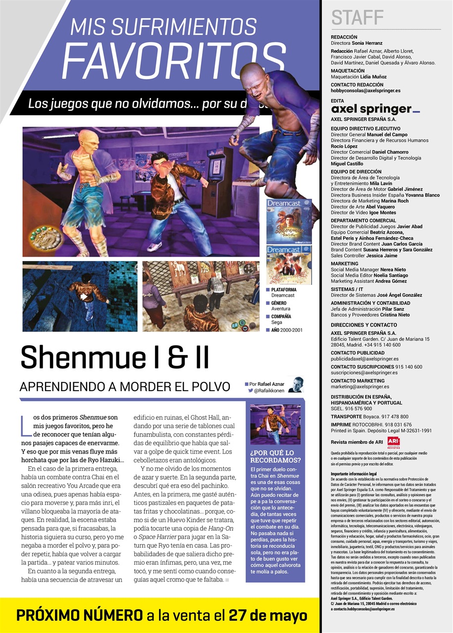 Hobby Consolas Preview Pages