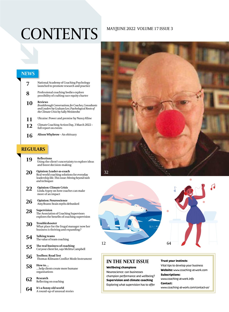 Coaching at Work Preview Pages