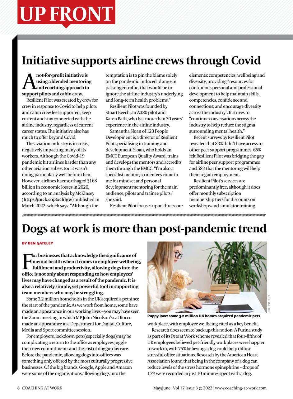 Coaching at Work Preview Pages