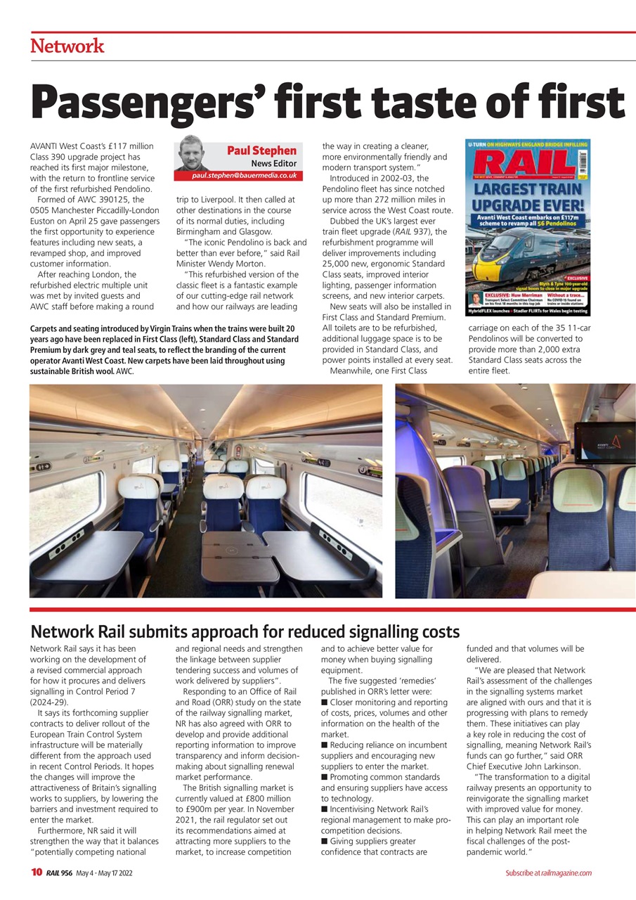 Rail Preview Pages