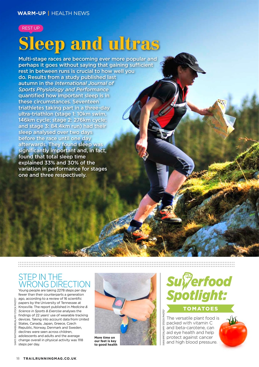 Trail Running Preview Pages