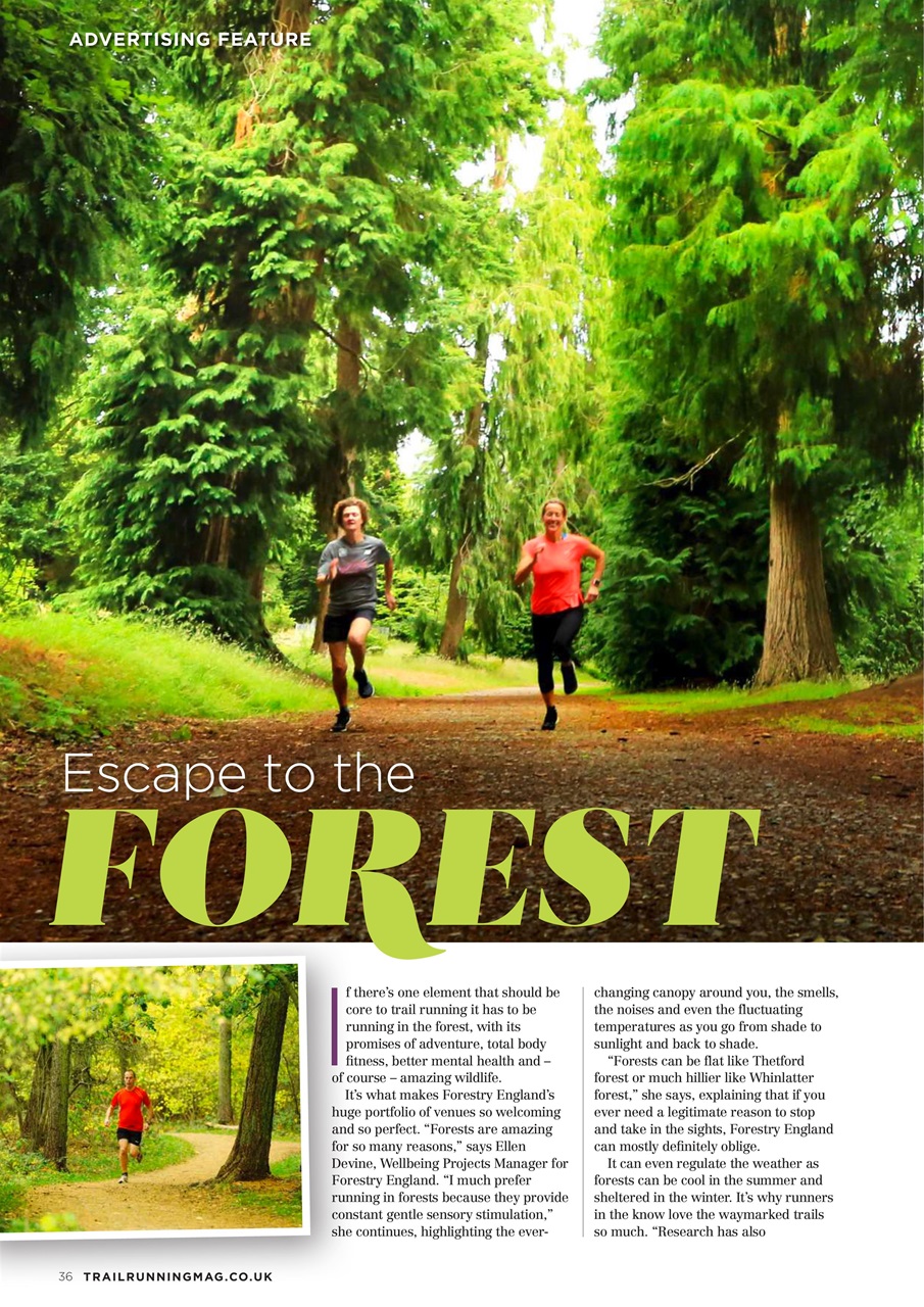 Trail Running Preview Pages