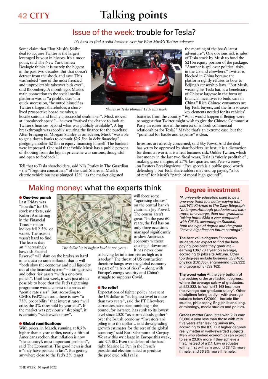 The Week Preview Pages