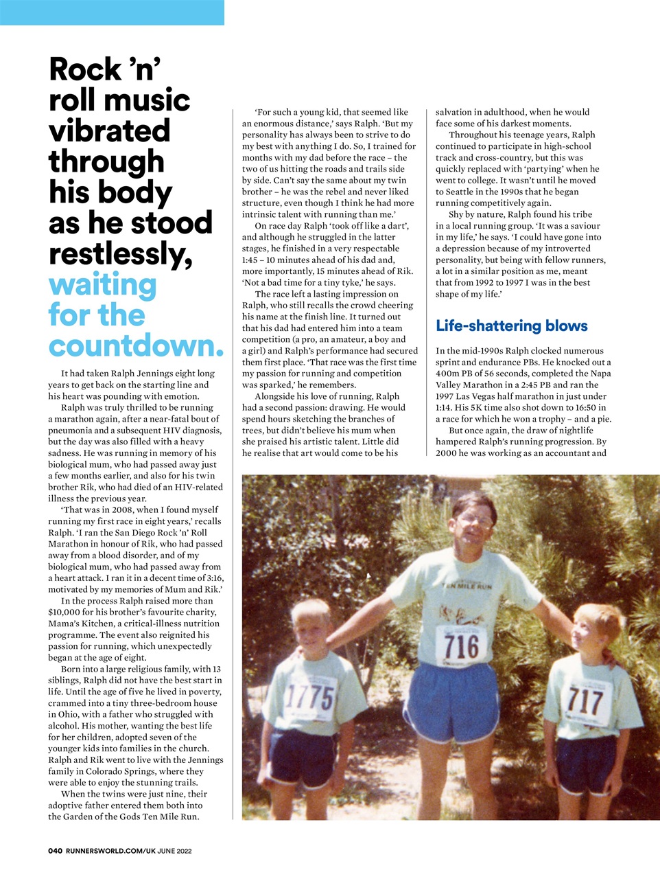 Runner's World Preview Pages