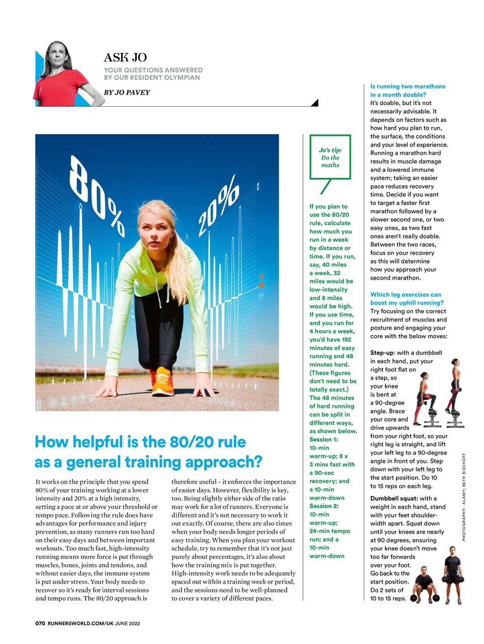 Runner's World Preview Pages
