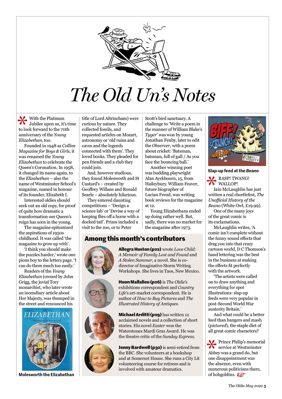 The Oldie Preview Pages