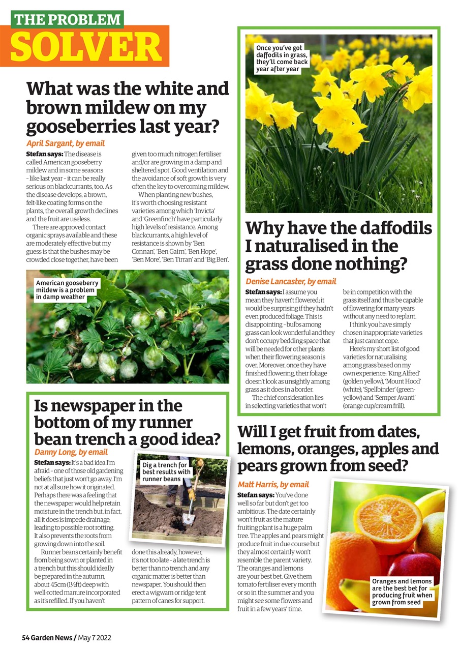 Garden News Preview Pages