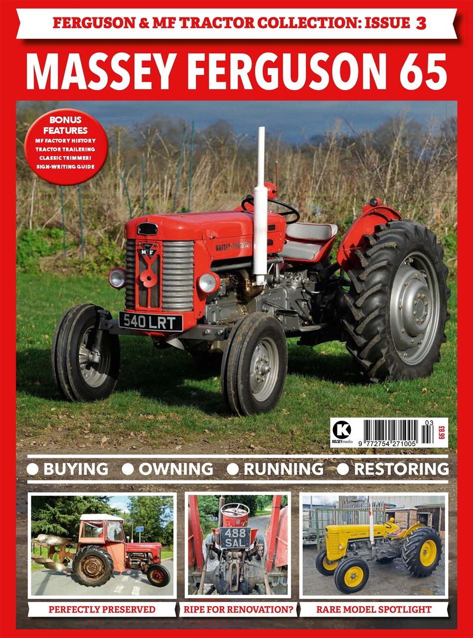 Ferguson & MF Tractor Collection Preview Pages
