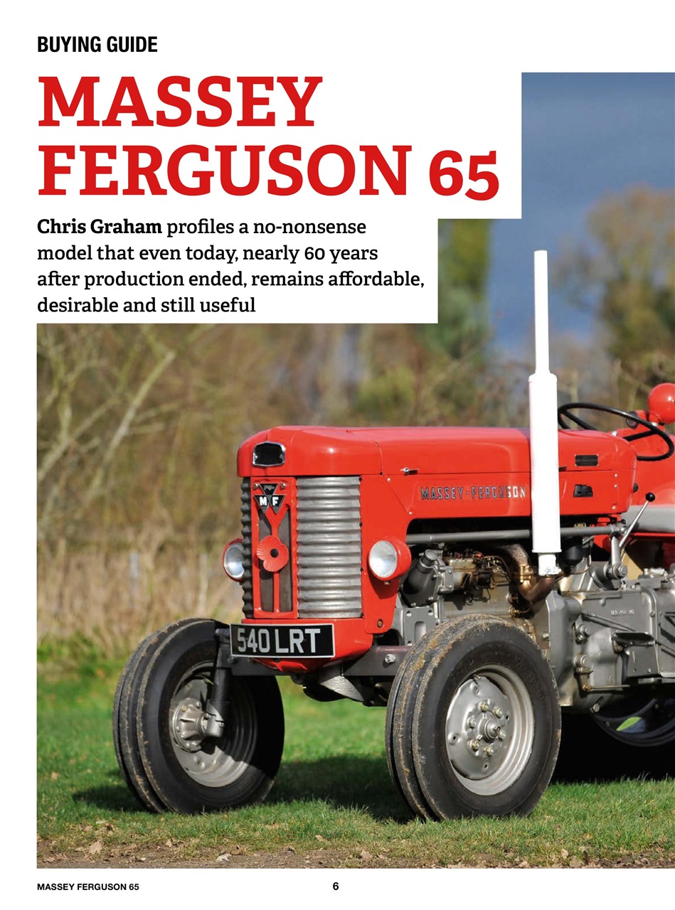 Ferguson & MF Tractor Collection Preview Pages
