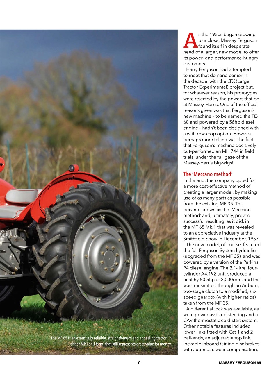 Ferguson & MF Tractor Collection Preview Pages