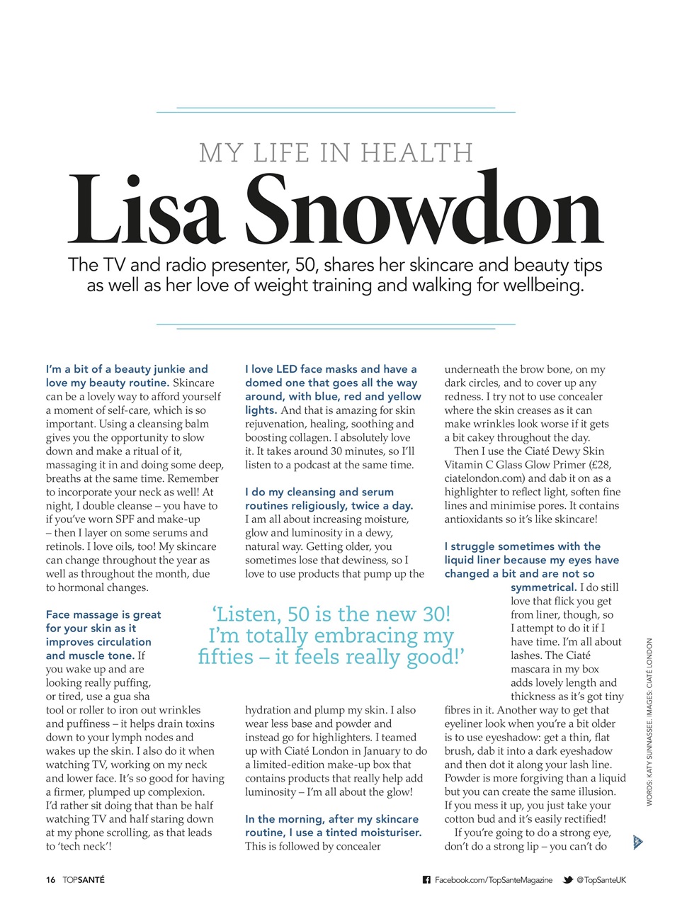 Top Sante Preview Pages