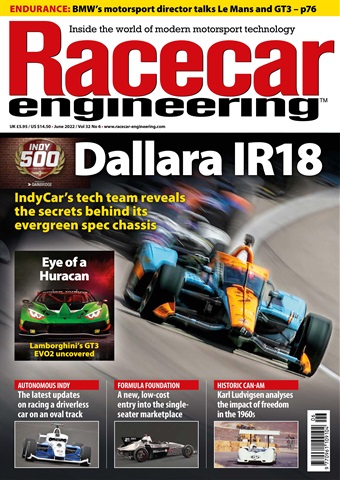 Racecar Engineering issue June 2022