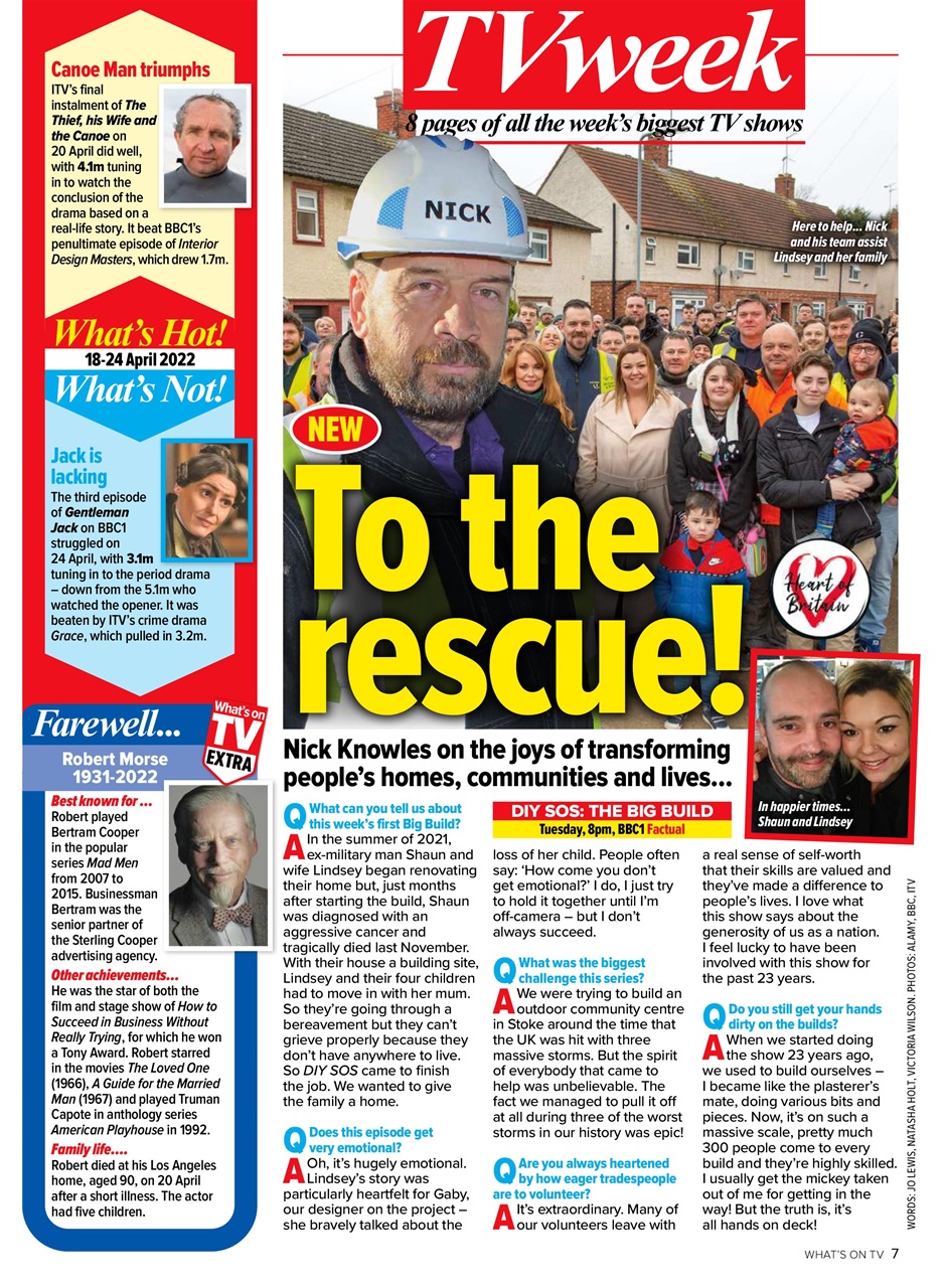 What's on TV Preview Pages