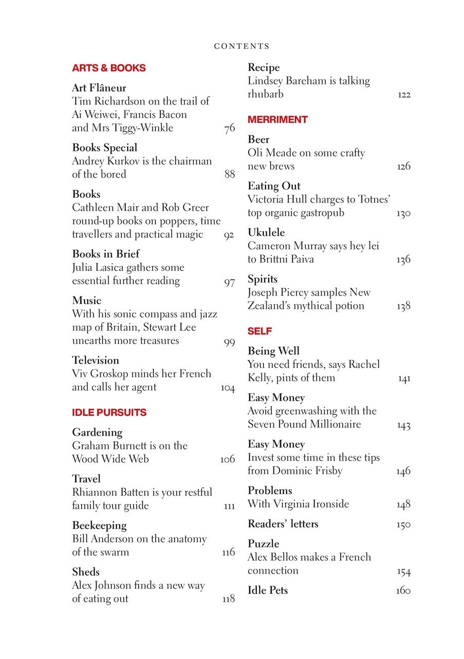 The Idler Magazine Preview Pages