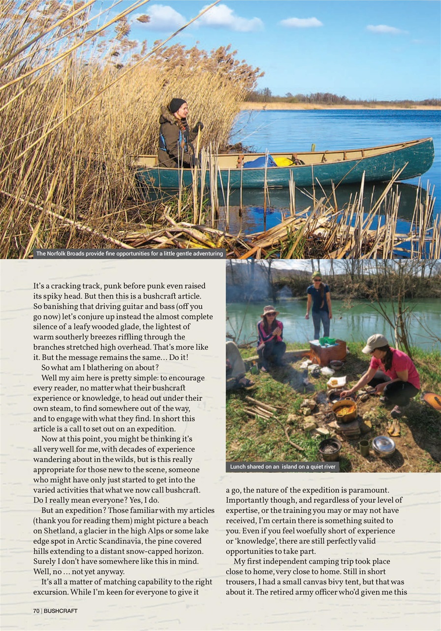 Bushcraft & Survival Skills Magazine Preview Pages