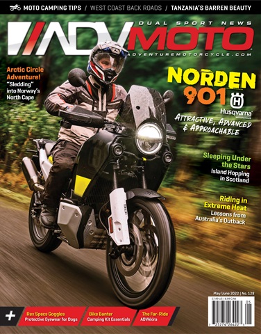 Adventure Motorcycle issue May/Jun 2022