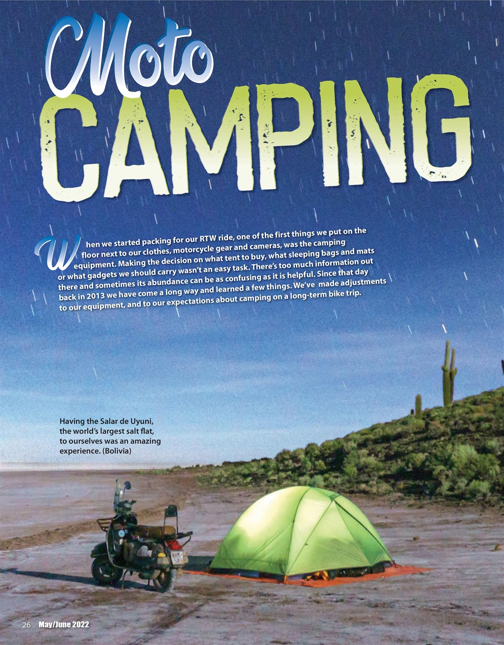 Adventure Motorcycle Preview Pages