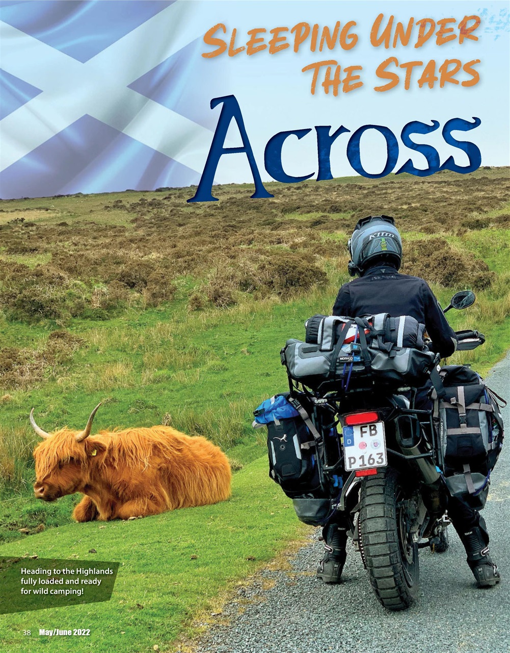 Adventure Motorcycle Preview Pages