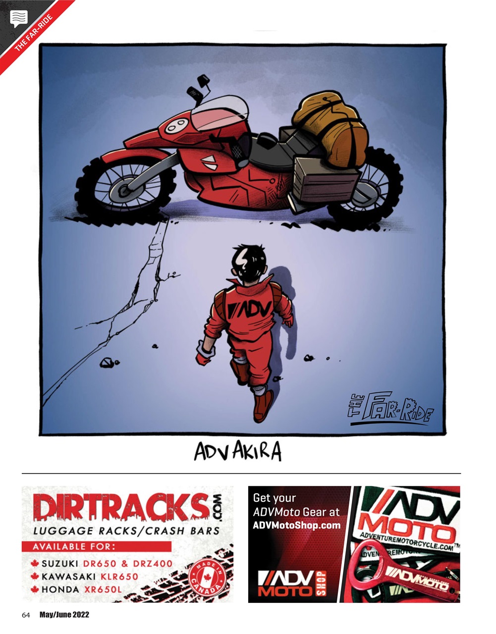 Adventure Motorcycle Preview Pages