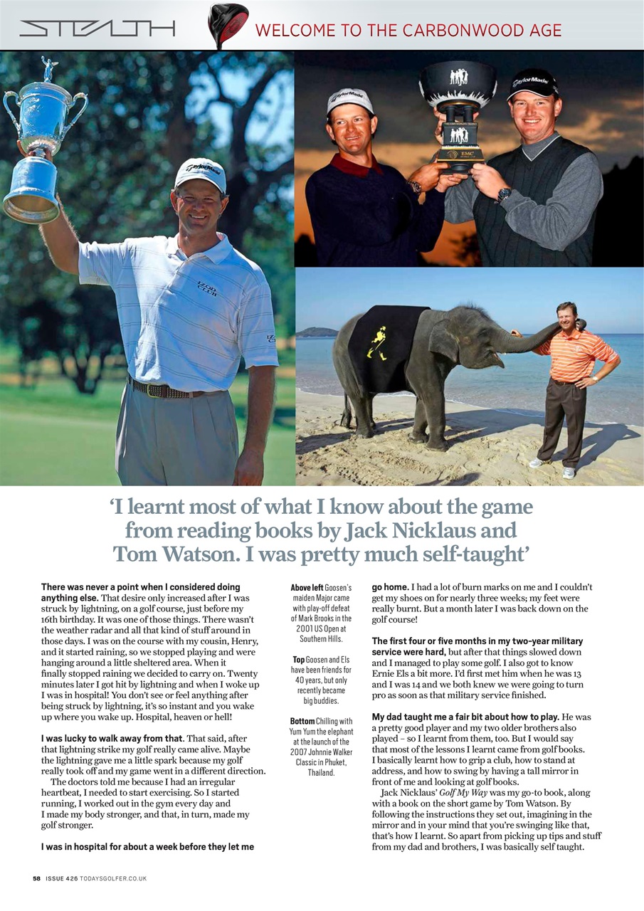 Today's Golfer Preview Pages