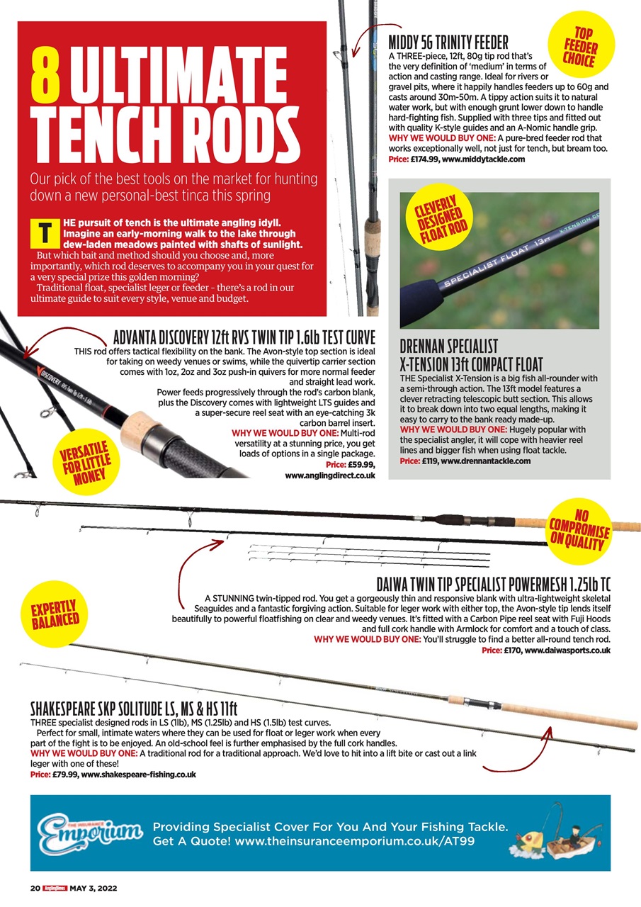 Angling Times Preview Pages