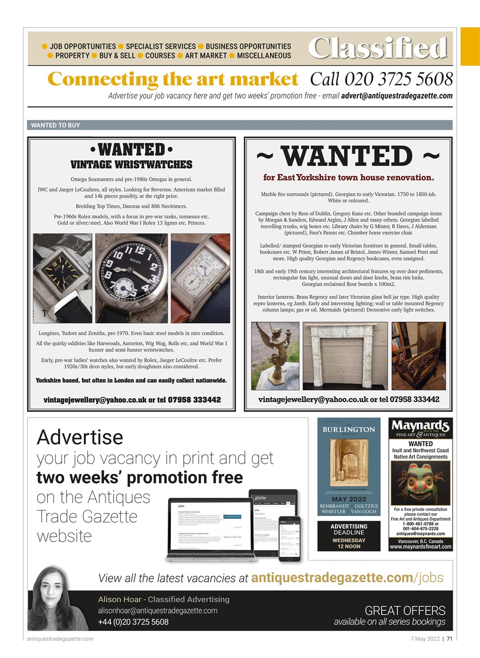 Antiques Trade Gazette Preview Pages