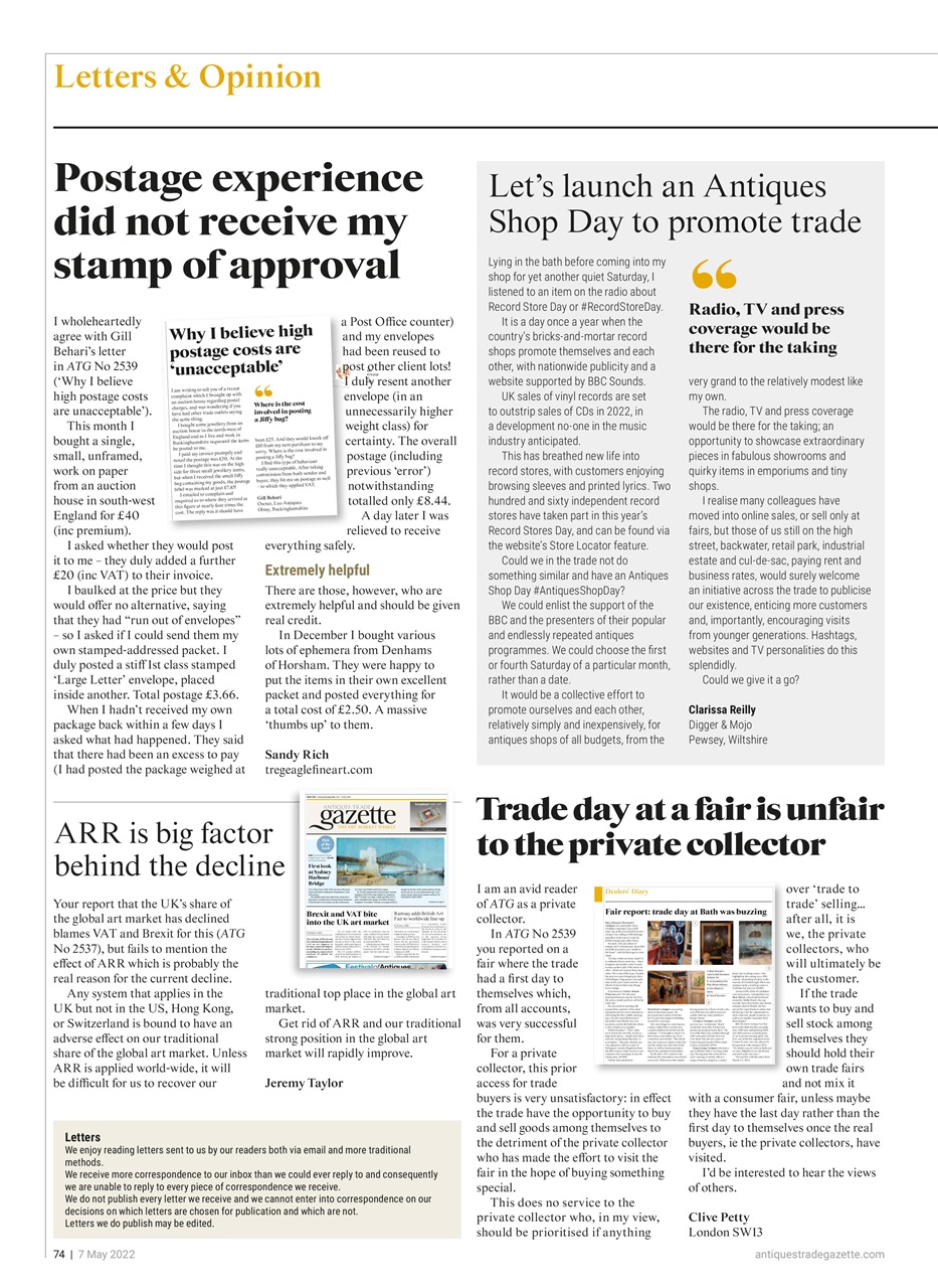 Antiques Trade Gazette Preview Pages
