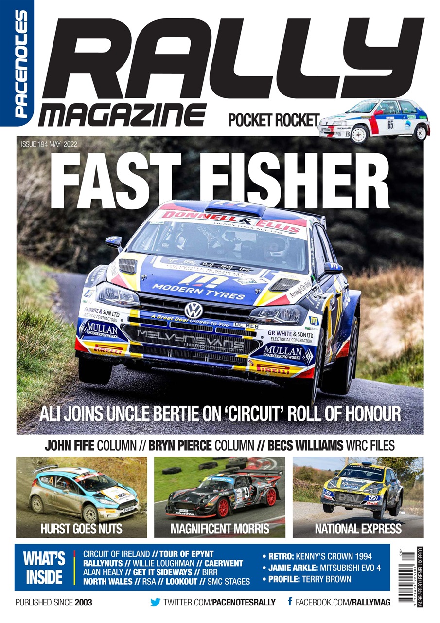 Pacenotes Rally magazine Preview Pages