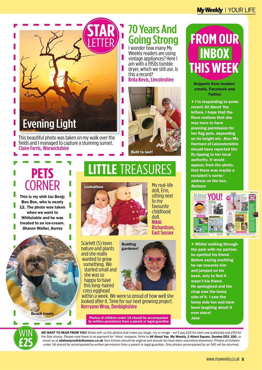 My Weekly Preview Pages