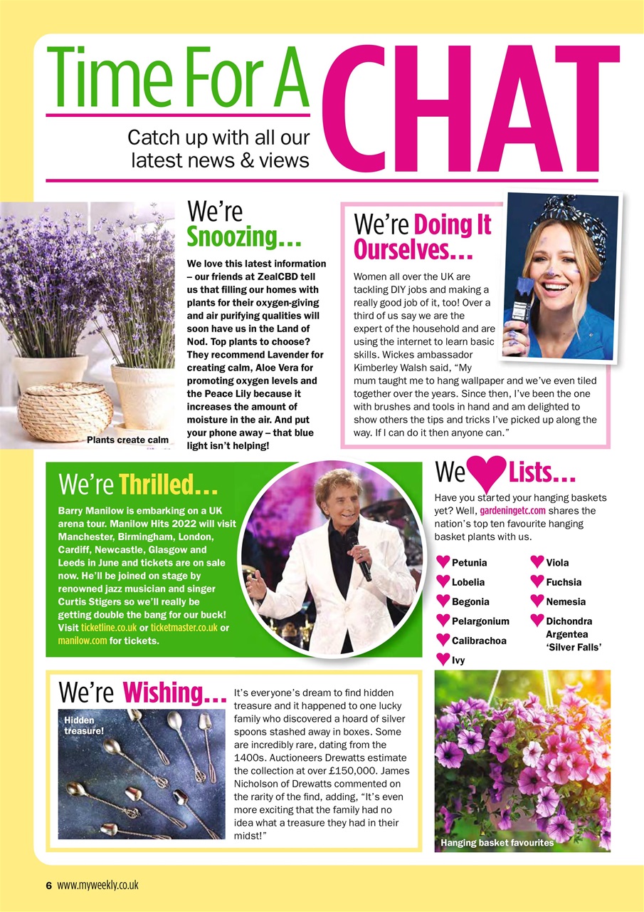 My Weekly Preview Pages